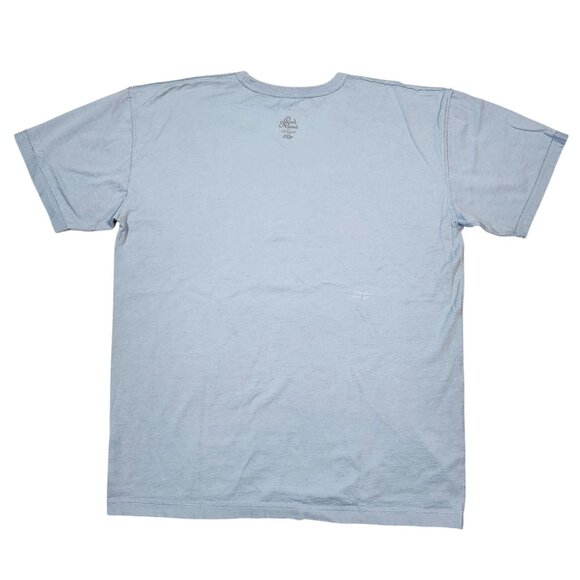 Life Is Good Karma Island Surfer Mens Blue Graphic T-Shirt Medium - Picture 3 of 10